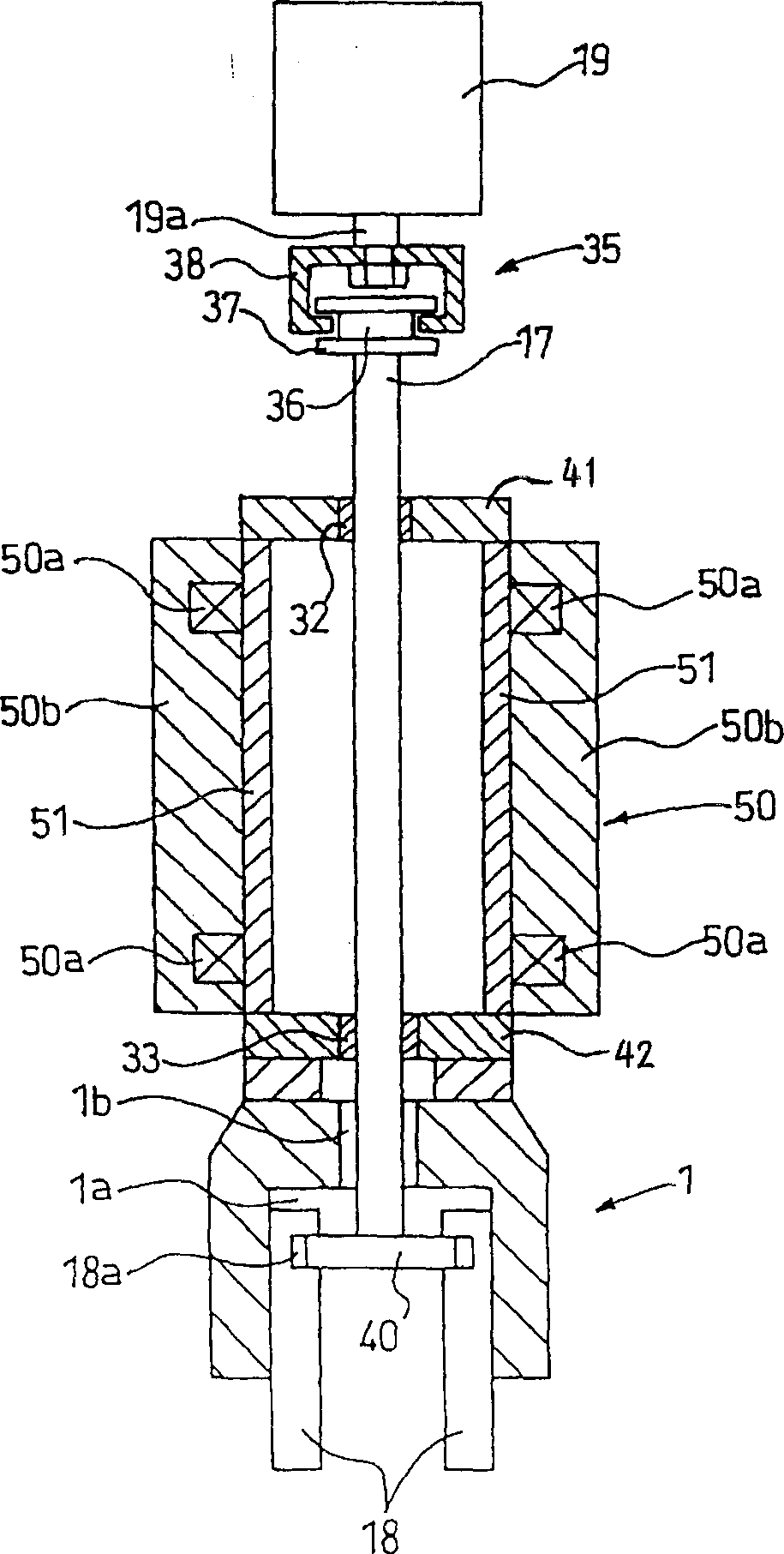 Electronic element installation device