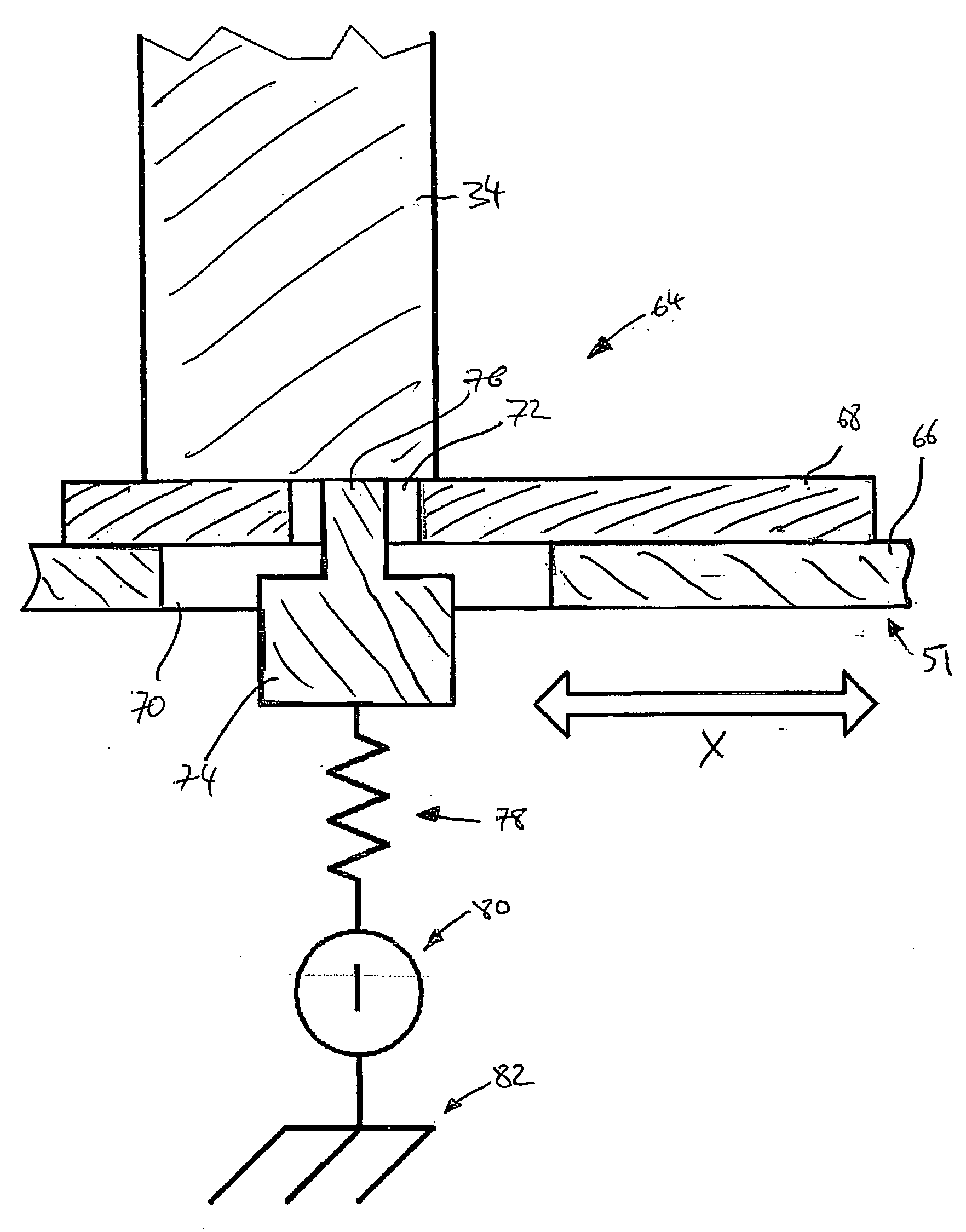 Ion beam monitoring arrangement