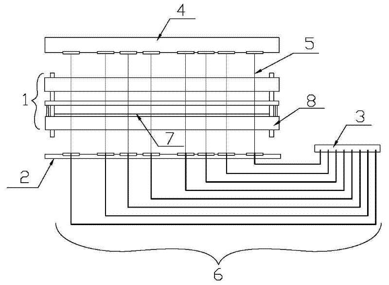 Low-resistivity spring-free jig and manufacturing method thereof