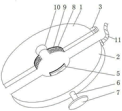 Safety device for preventing mistaken electric pole climbing