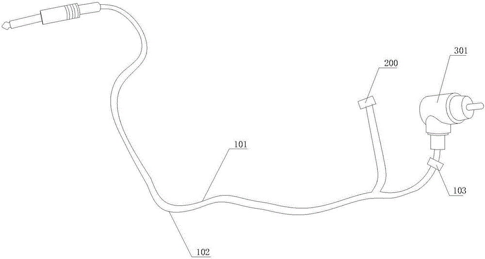 Tattoo liner, tattooing device and usage method of tattooing device