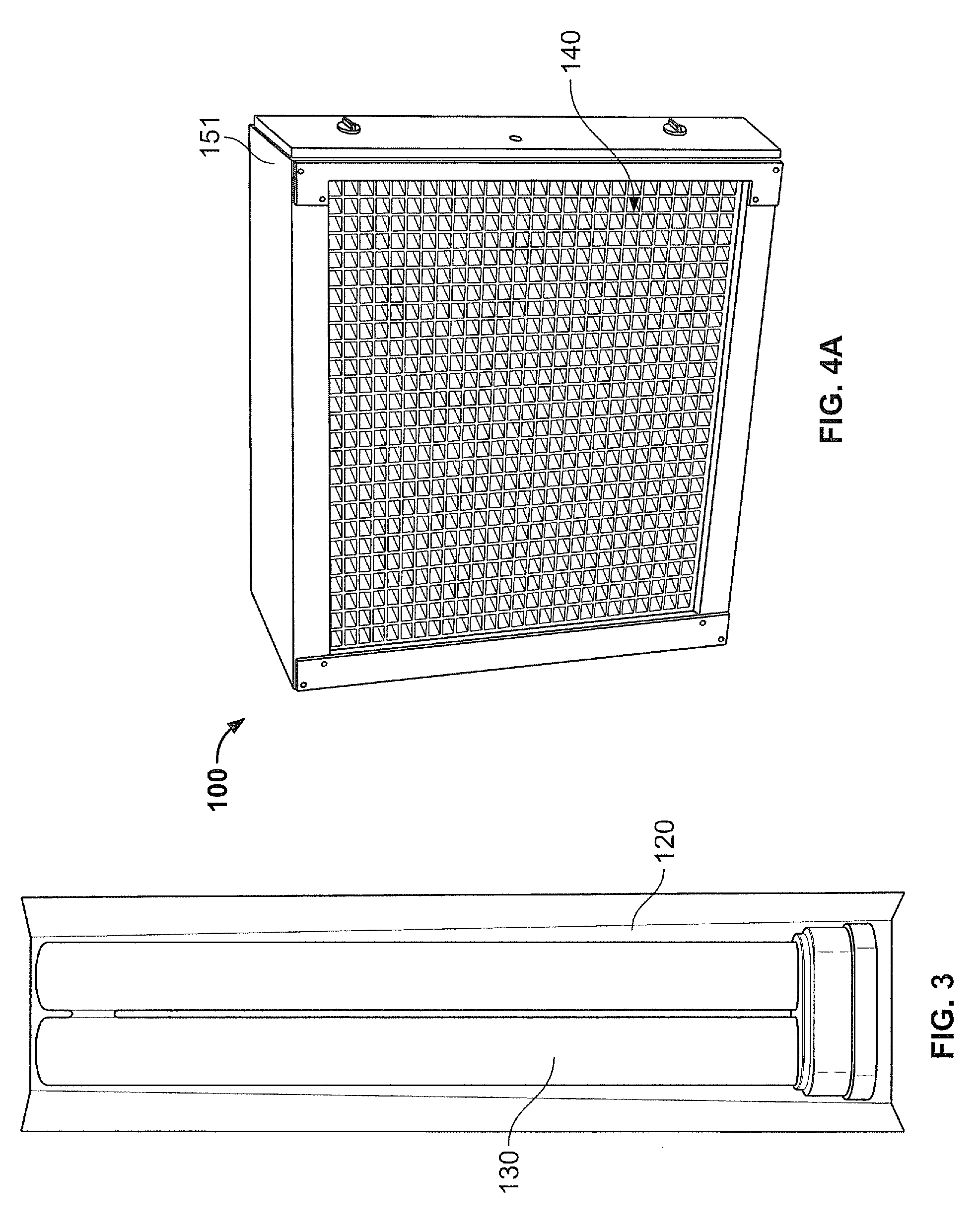 System and method for photocatalytic oxidation air filtration using a substrate with photocatalyst particles powder coated thereon
