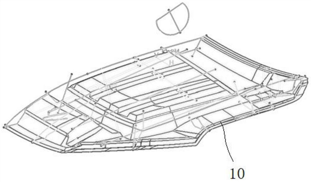 Vehicle metal plate drawing method based on CATIA and electronic equipment
