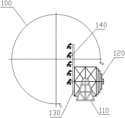 Panoramic film watching system