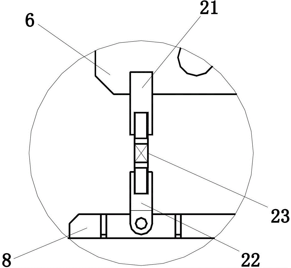 Suspension type tin groove cooling method and apparatus thereof