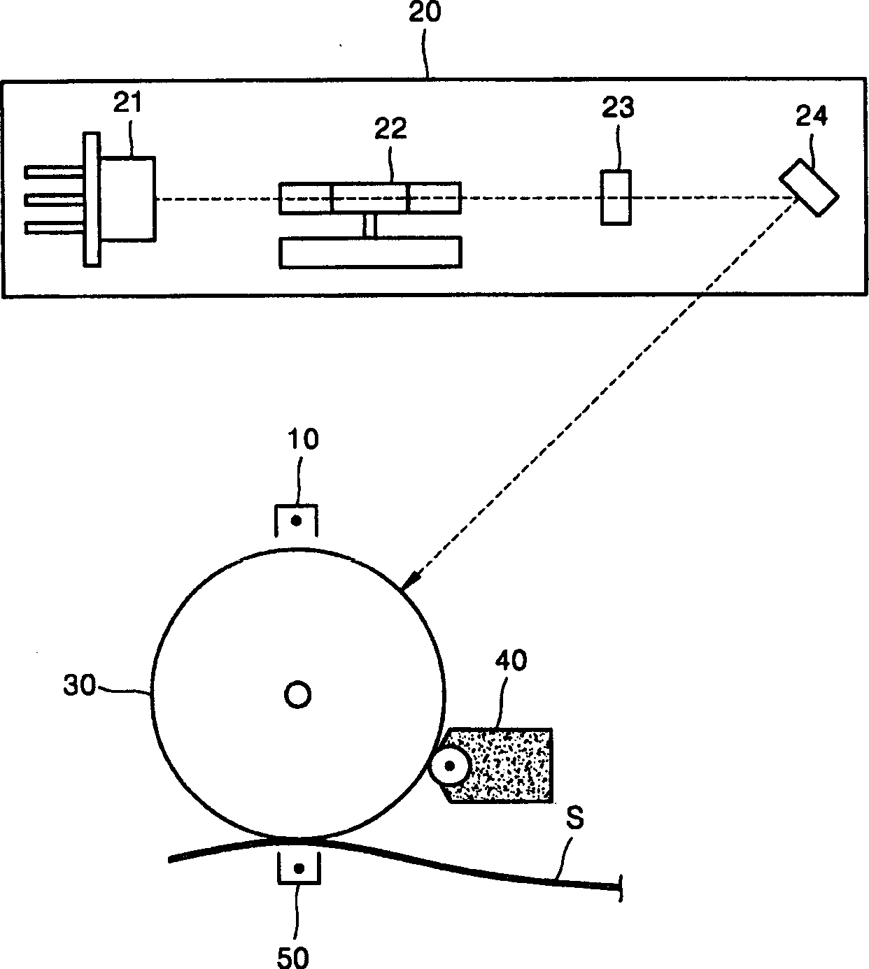 Method for reducing developer consumption and electronic photographic processor carrying out the same method