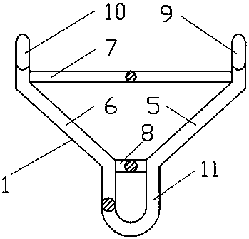 An auxiliary tool for replacing double pull wires