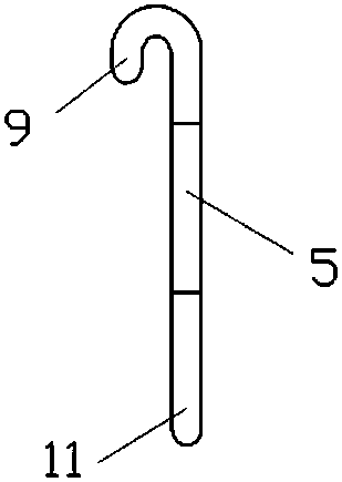 An auxiliary tool for replacing double pull wires