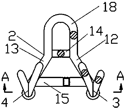 An auxiliary tool for replacing double pull wires