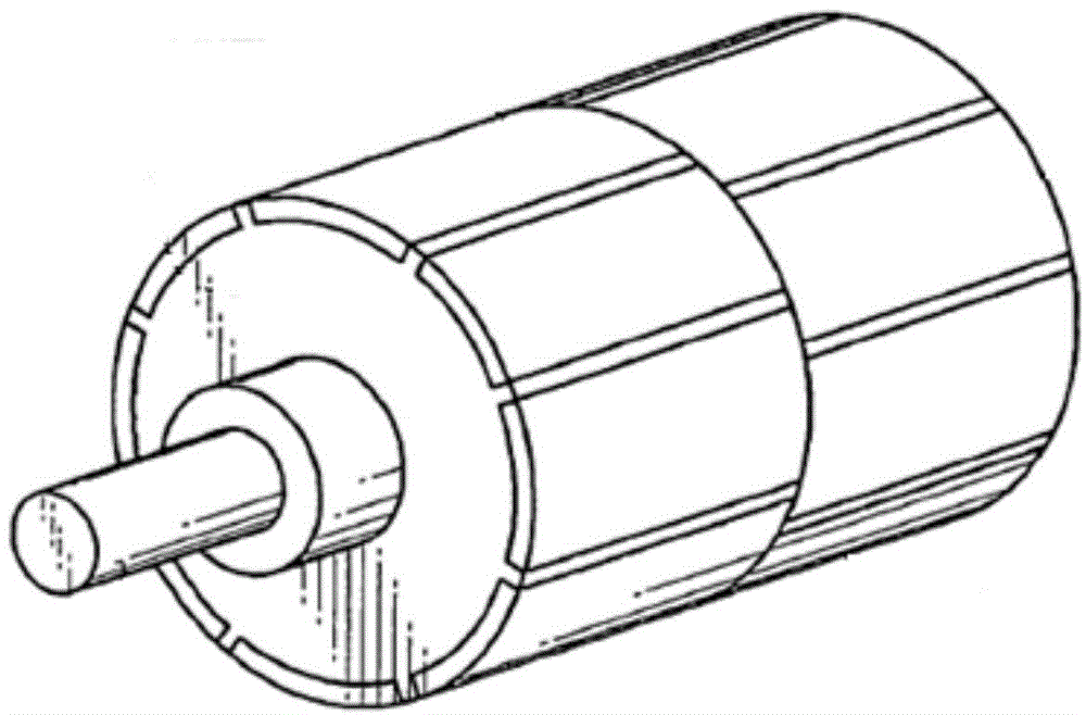 Permanent magnet synchronous motor and rotor thereof