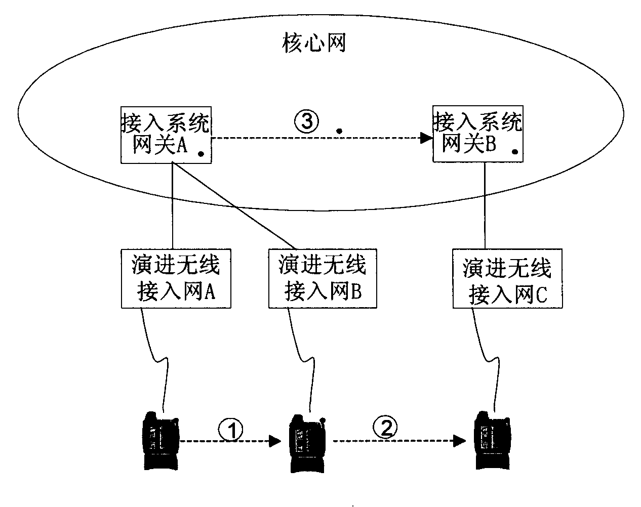 Method for transmitting IP header compression data packet in the third-generation evolution system
