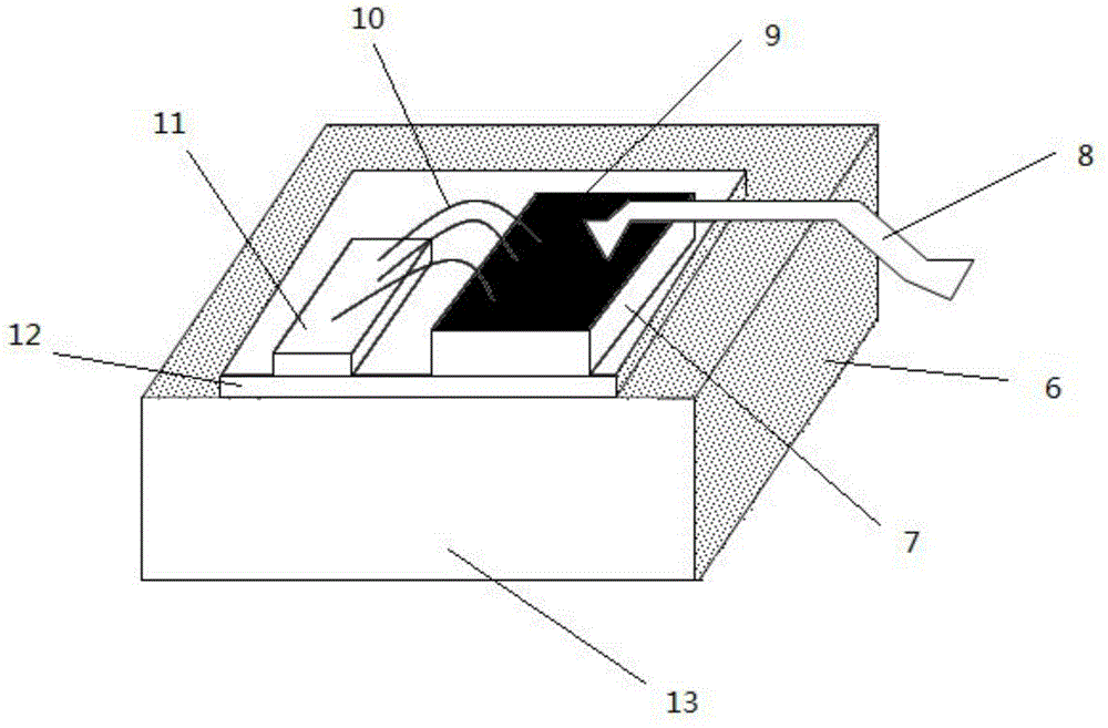 Solder distribution of semiconductor device heat radiation module