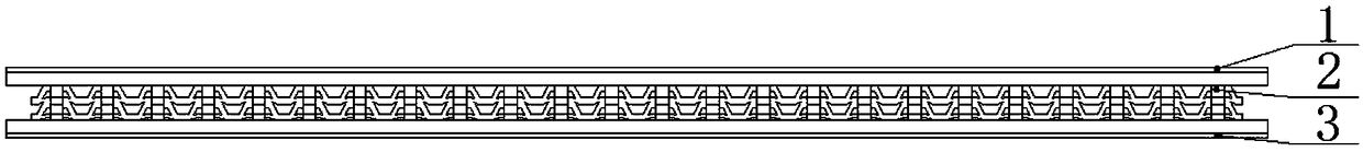 Capacitive touch sensor based on zero Poisson ratio structure