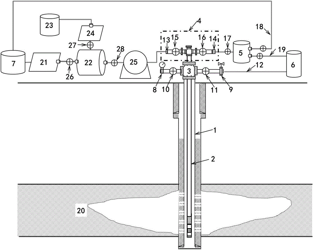 System and method for automatically generating CO2 foam and exploiting coalbed methane in huff-puff mode underground