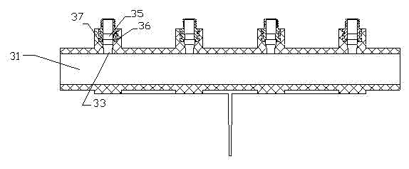 Injection moulding method for plastic water separator