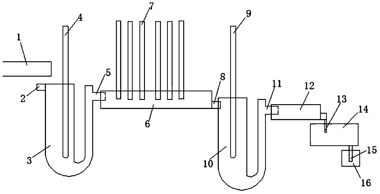 A method for direct continuous casting of molten iron into billets