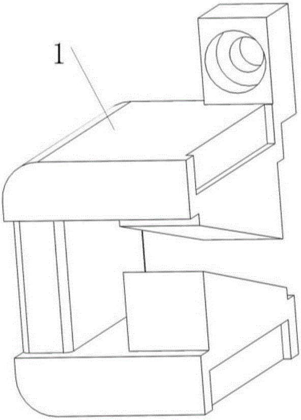 Coil-external inclined wing torque motor