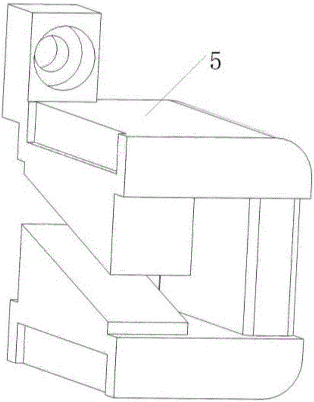 Coil-external inclined wing torque motor