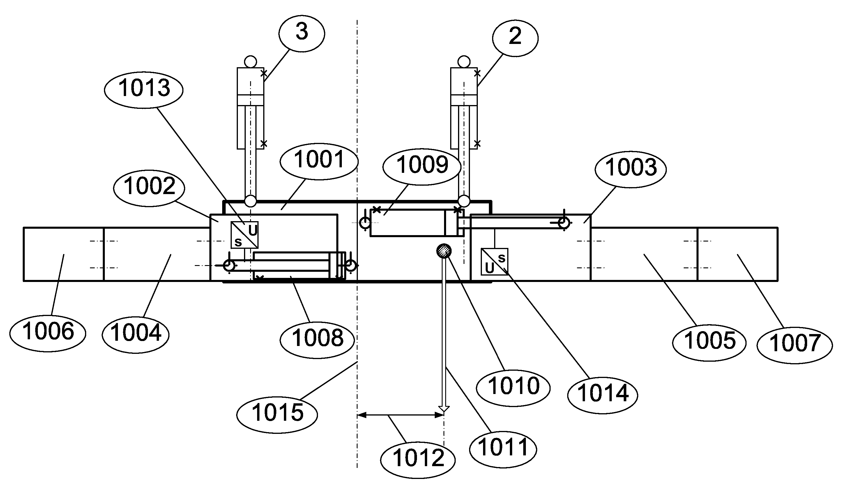 Hydraulic Control Arrangement for the Screed of a Road Finisher