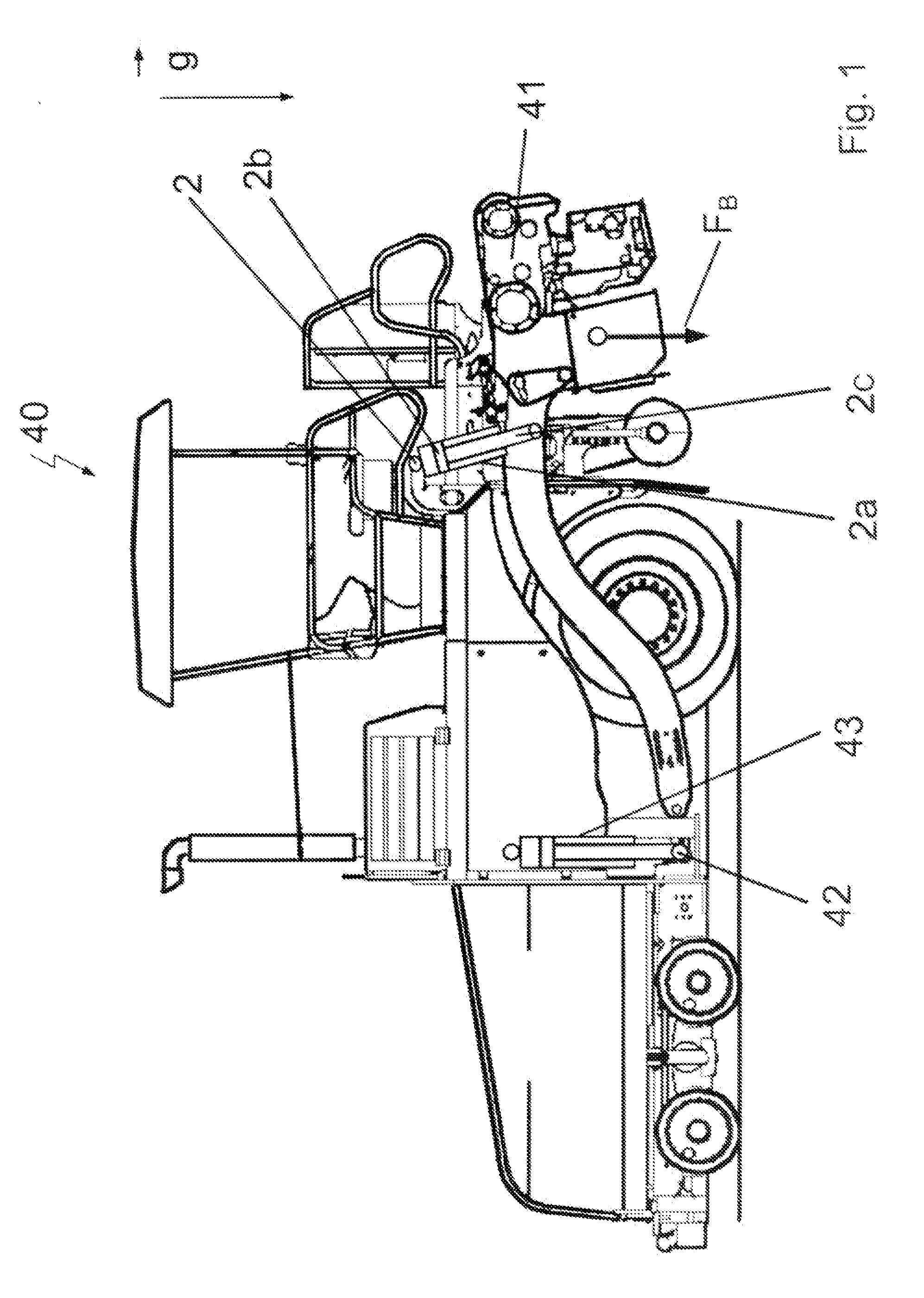 Hydraulic Control Arrangement for the Screed of a Road Finisher