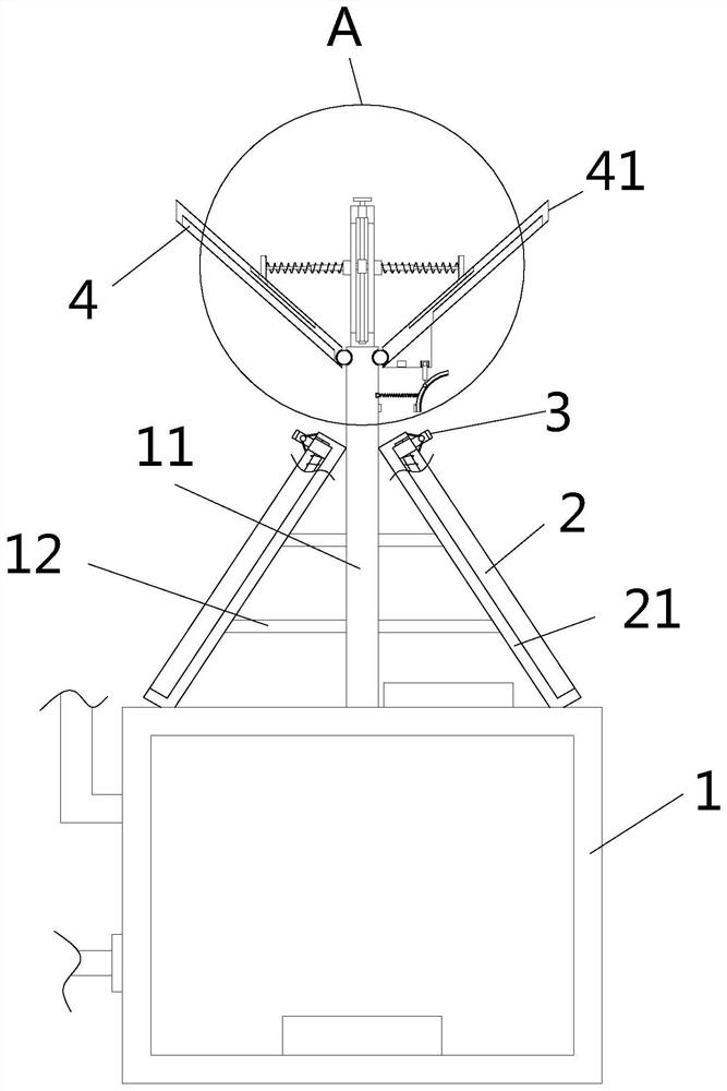 A solar heating device