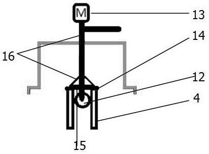 An automatic metering hopper