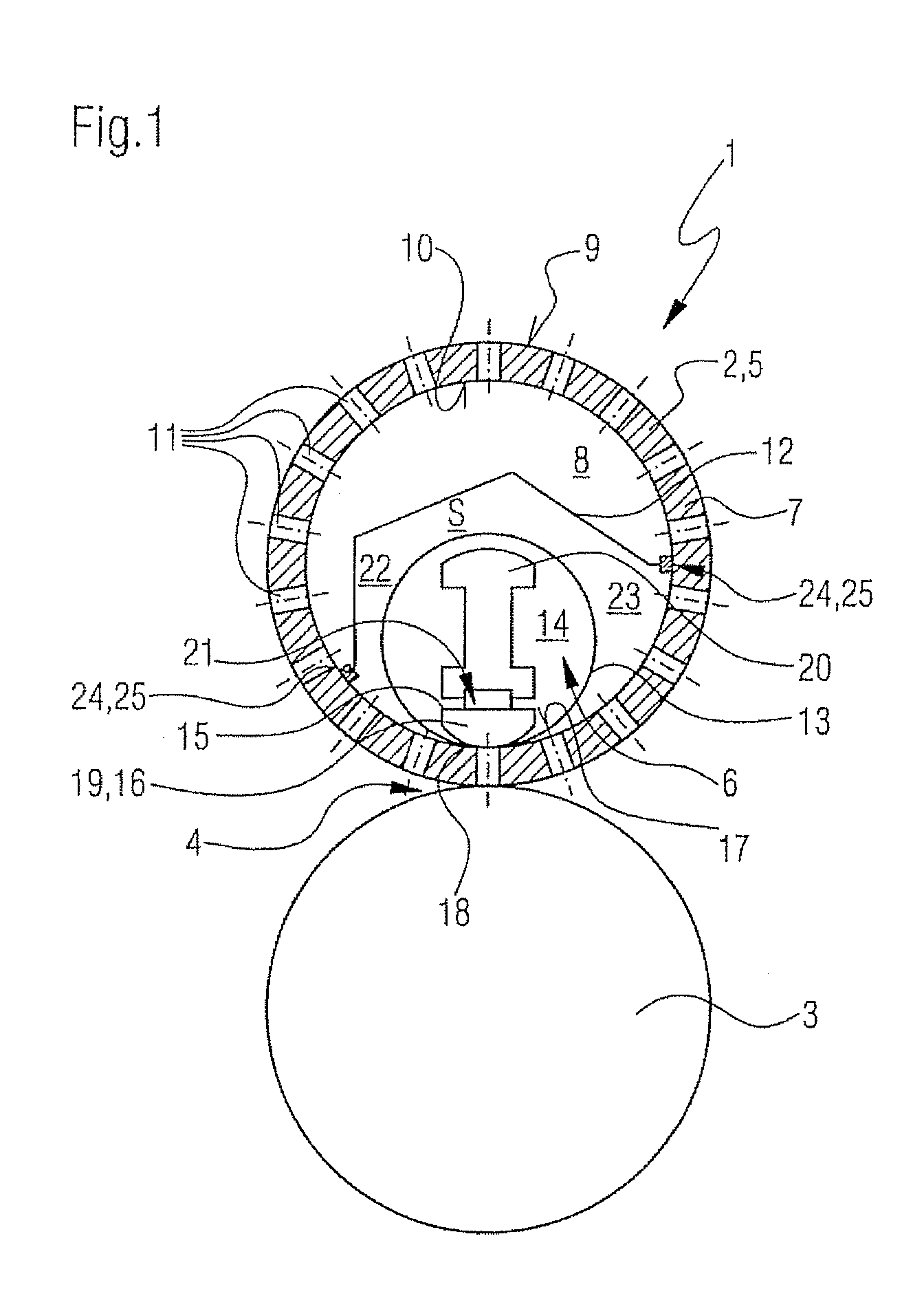 Shoe suction press roll