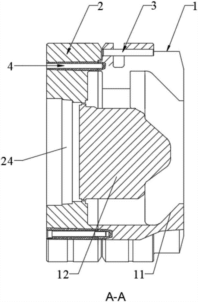 Hot extrusion aluminum profile die