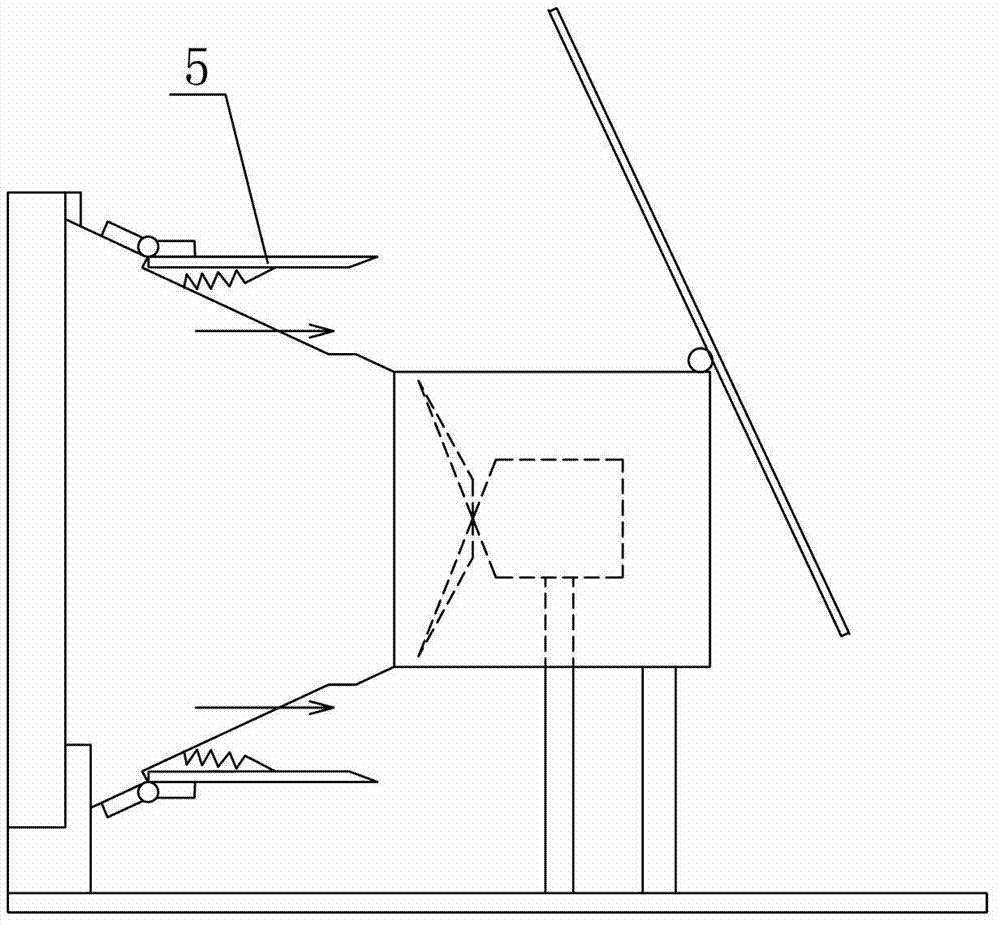 Wind energy density increasing device