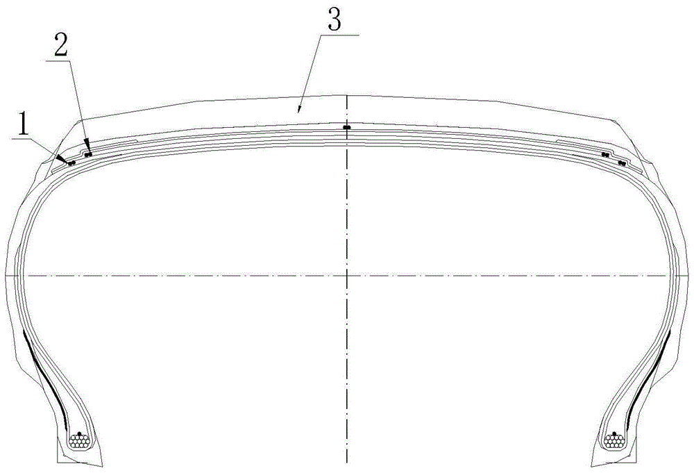 Tire internal temperature pressure detection device and detection method