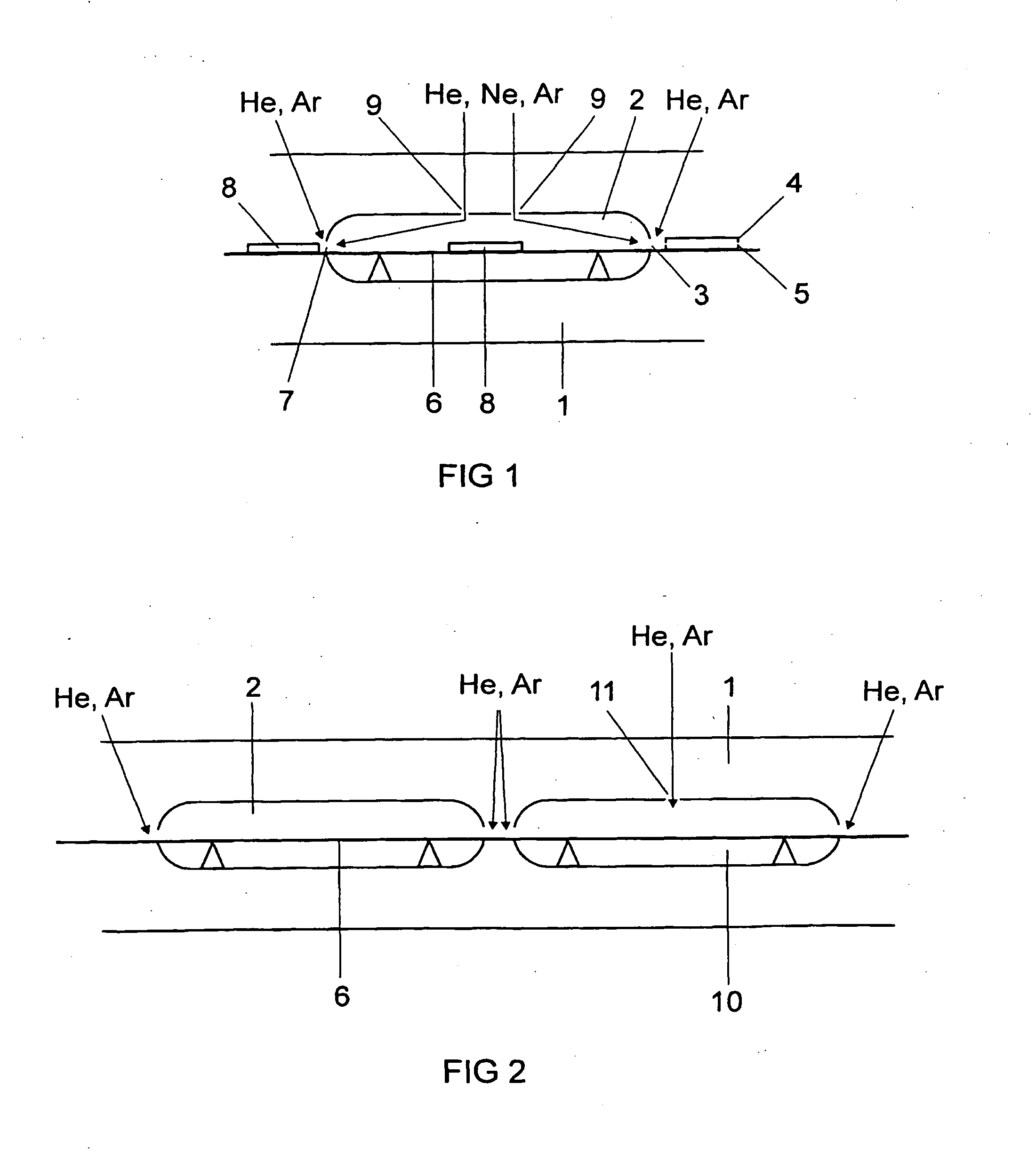 Furnace and method for producing a discharge lamp