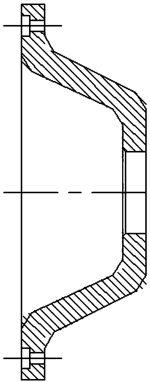 Novel structure of mechanical seal of cooling water pump of internal combustion locomotive