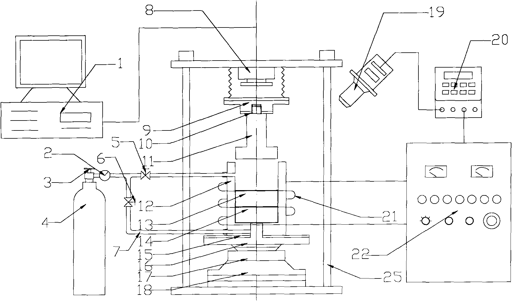 Semi-solid deposition pressure welding device for dissimilar metals