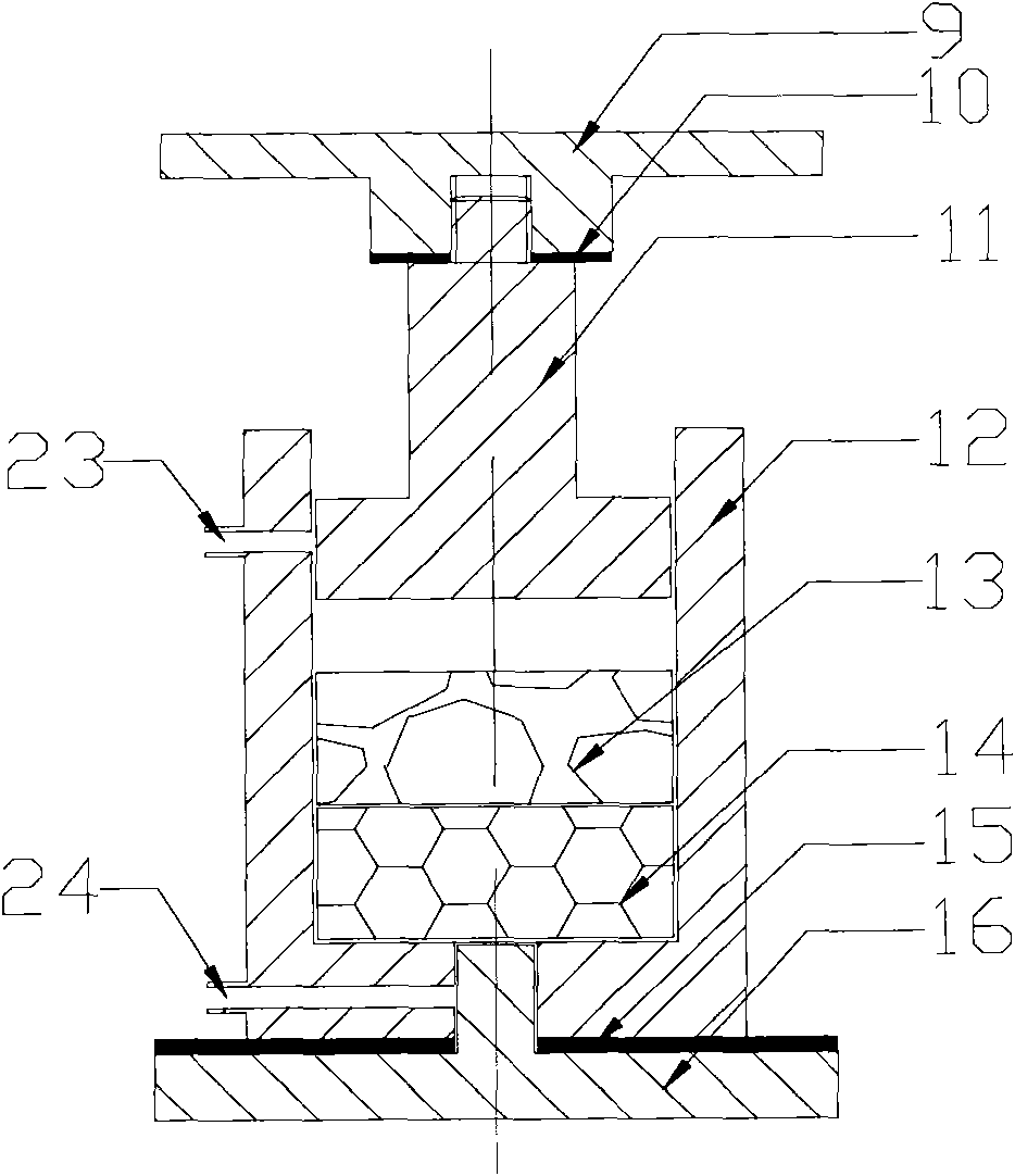 Semi-solid deposition pressure welding device for dissimilar metals