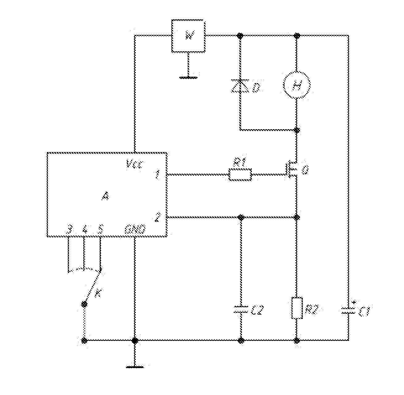 Power controller for supercapacitor