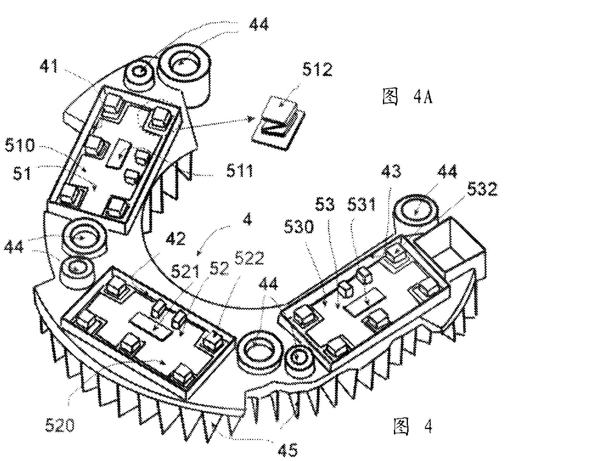 Method for interconnecting electronic power modules of a rotary electric machine and assembly of interconnected power modules obtained using said method
