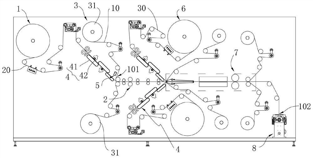 Laminated battery cell production system