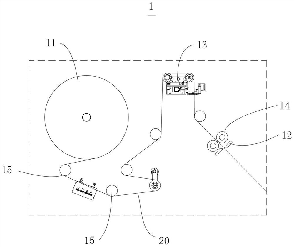 Laminated battery cell production system