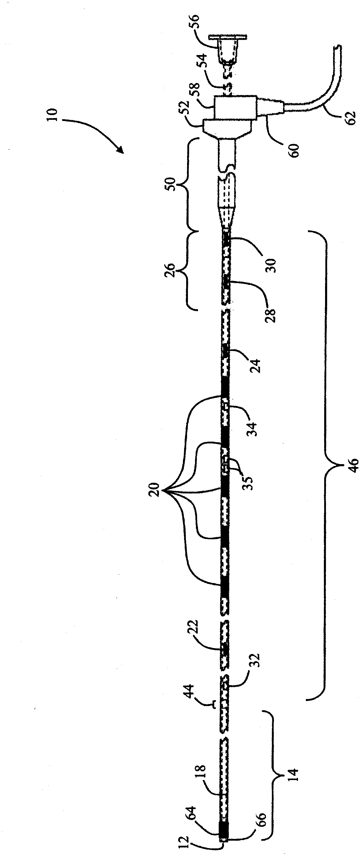 Device, apparatus and method for obtaining physiological signals by way of a feeding tube