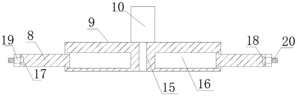 Device for testing elasticity of latex mattress