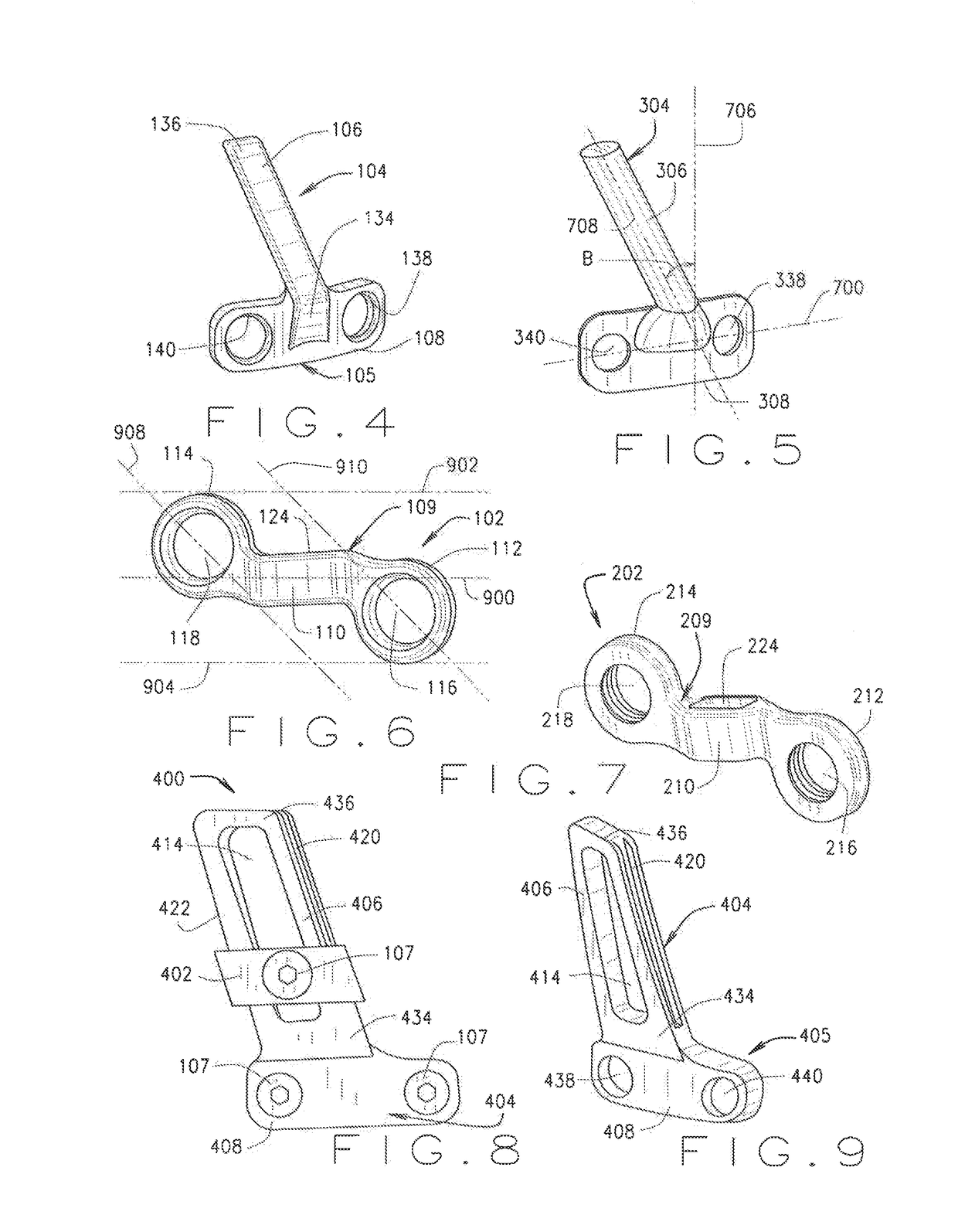 Orthopedic apparatus for correcting rotational bone deformities and method for using the orthopedic apparatus