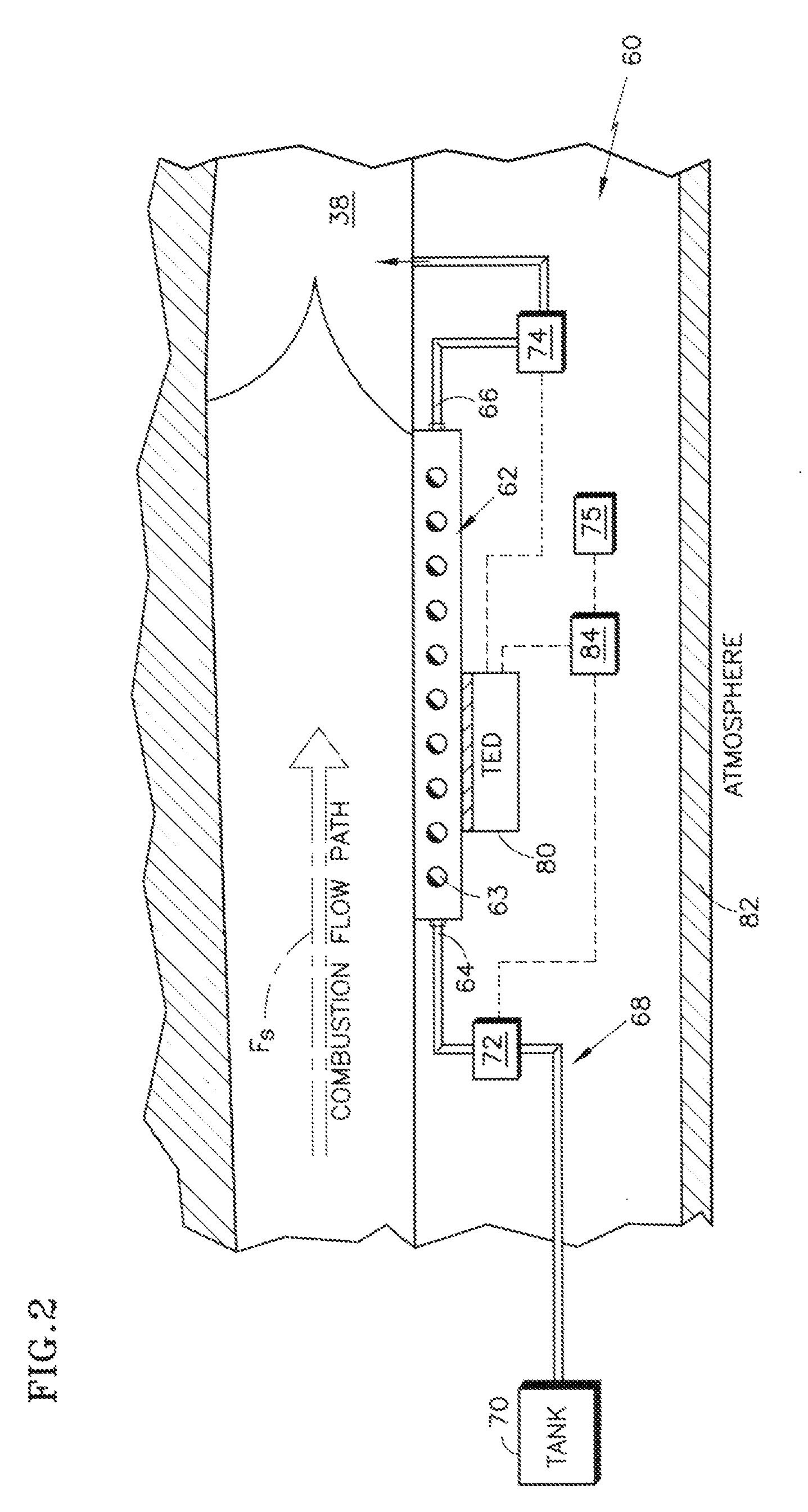 Flowpath heat exchanger for thermal management and power generation within a hypersonic vehicle