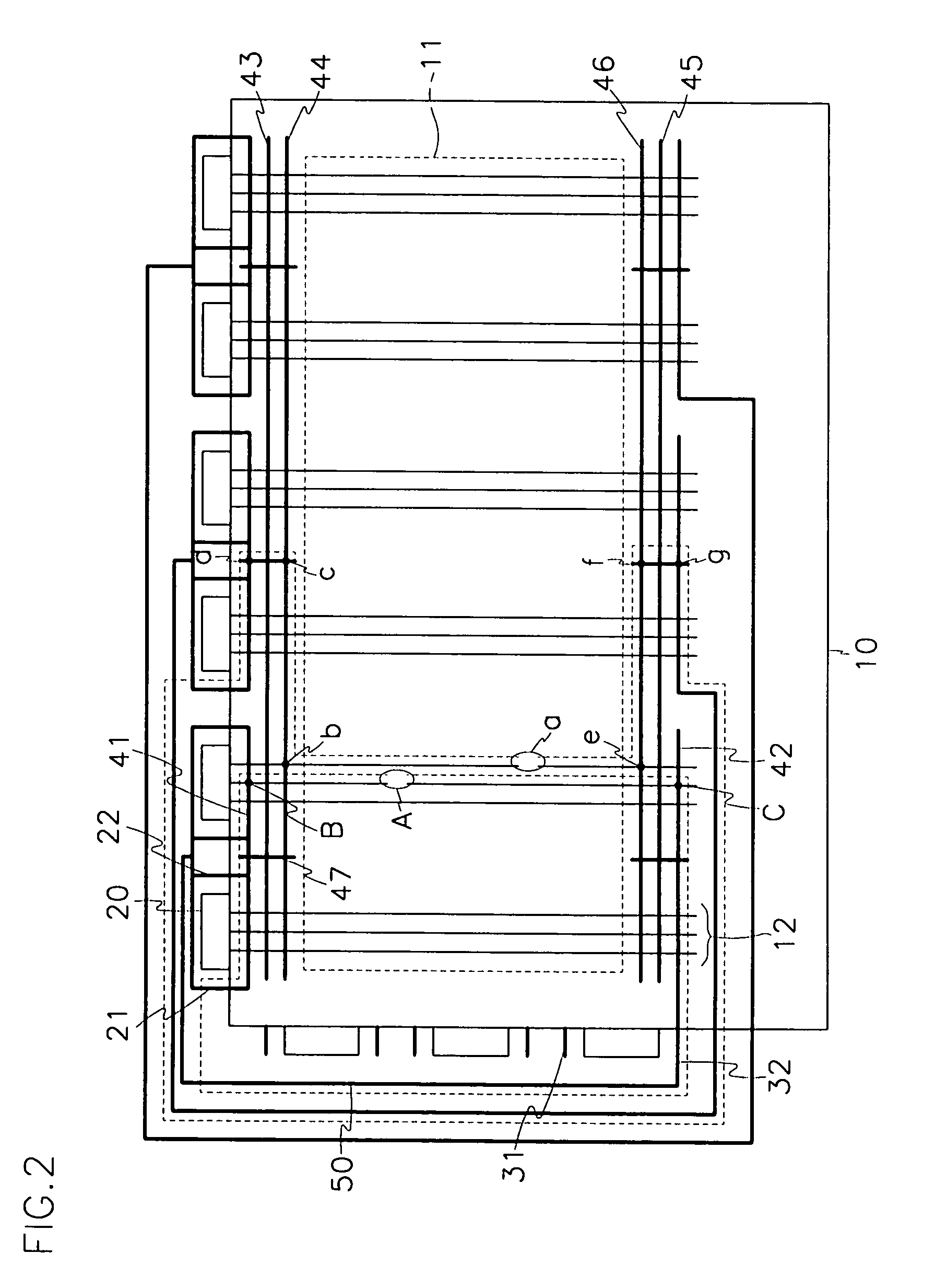 Thin film transistor array substrate for a liquid crystal display having repair lines