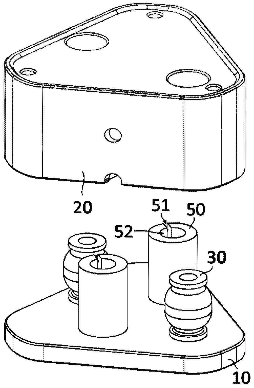 Shock-absorbing mechanism and movable device