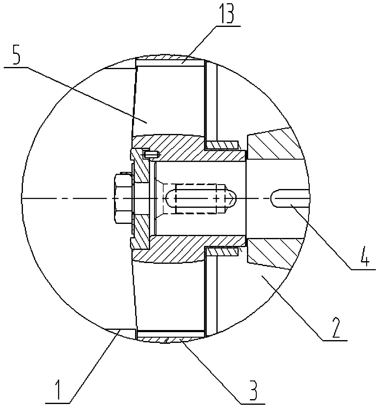 Cutter set for crushing pump