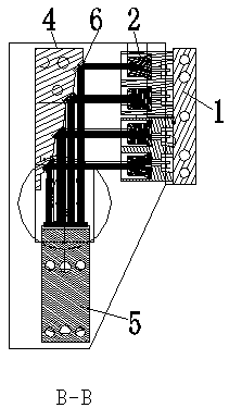 Laser beam bunching secondary reflection structure