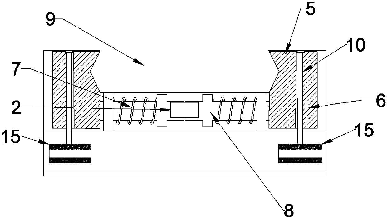 Clamping device of AC contactor