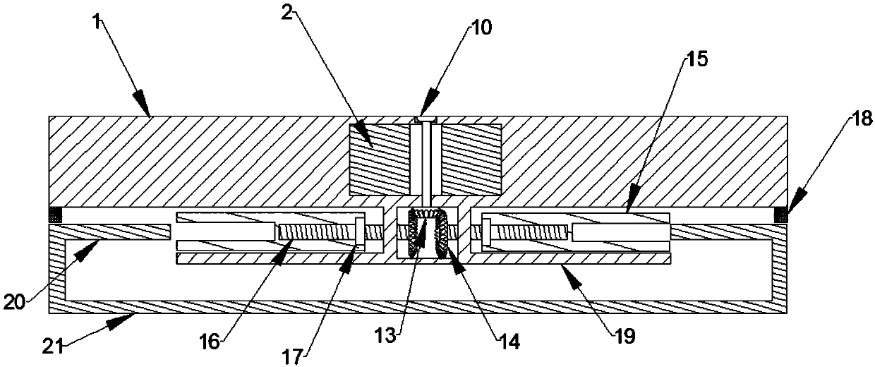 Clamping device of AC contactor