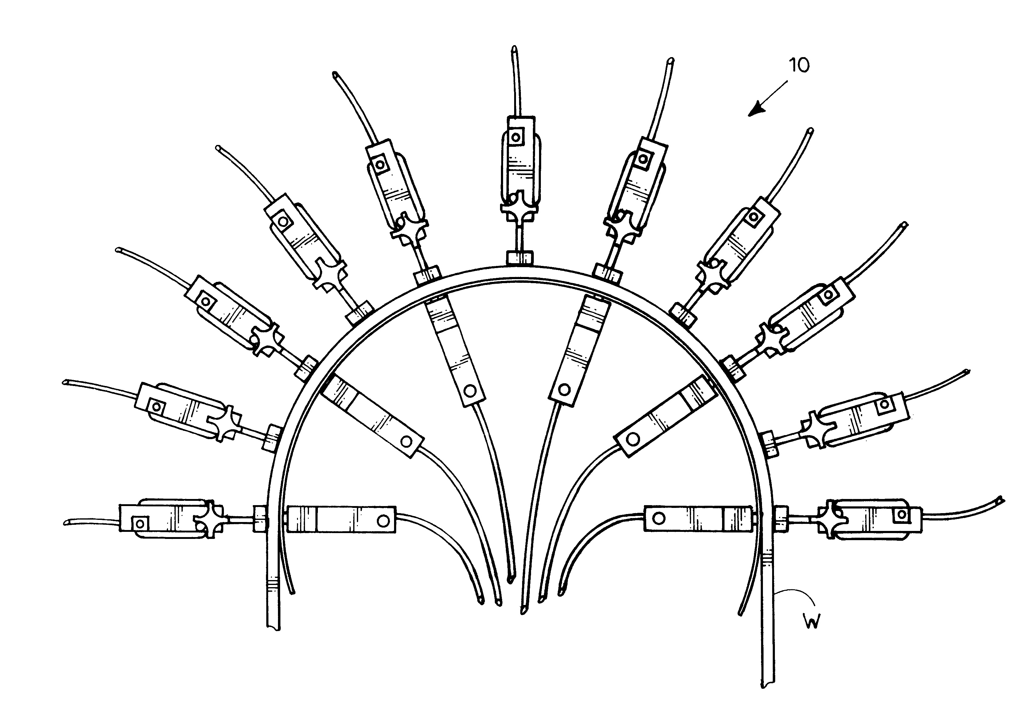 Unit and method for bending wood