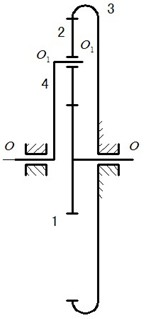 Conical-surface friction planetary transmission